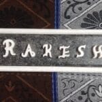 Marble Inlay Name Plate