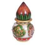 Marble Meenakari Beads Handicrafts Matki & Kalash