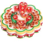 Ganesh & Parrot Design Chopra Marble Items For Ladies
