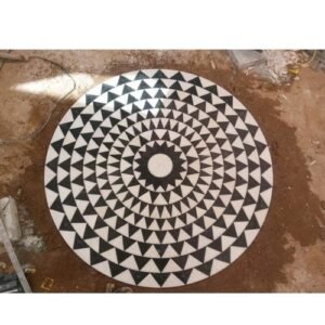 Hand Carved Marble Inlay Flooring