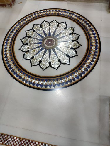marble inlay floor medallion 500x500 2