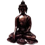 Meditative Brass Handicrafts Buddha Statue For Home Decor