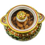Marble Meenakari Crafted Dry Fruit Box