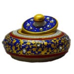 Marble Blue Sindoor Holder