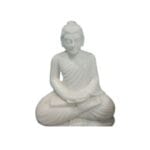 White Marble Buddha Statue