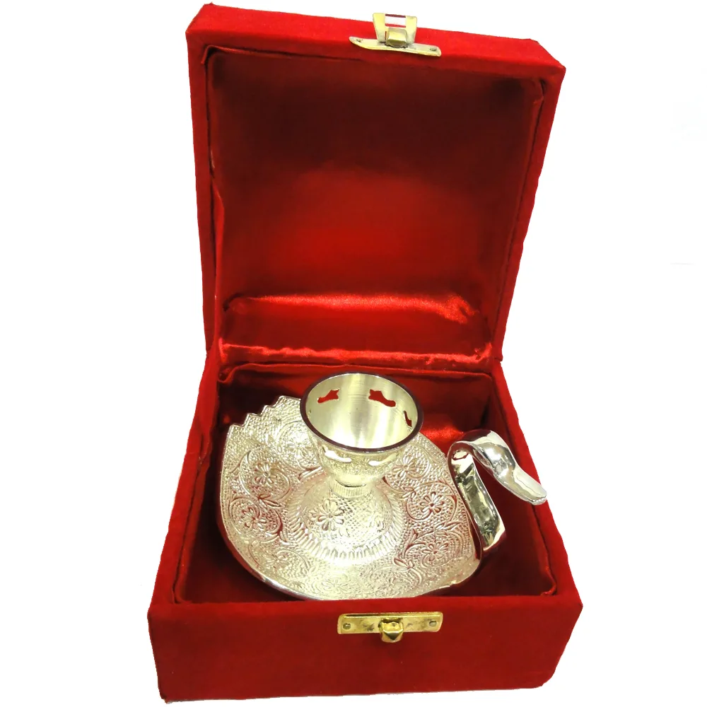 Swan Shaped German Silver Items Candle Holders