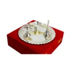 Pooja Thali Made Of German Silver