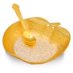 German Silver Made Two Tone Apple Shaped Bowl