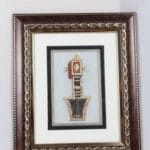 Marble Painting 4x6 Musical Instrument Double Frame