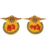 Kundan Craft Matki Shaped Shubh Labh Door Toran Online