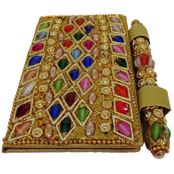 Rajasthani Handcrafted Diary With Pen1