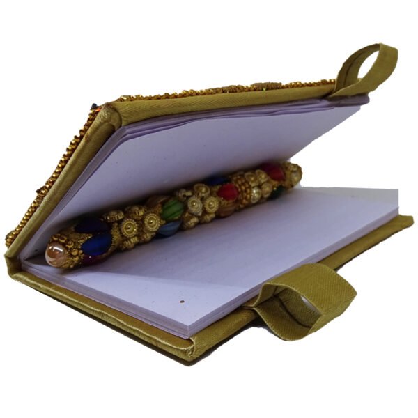 Rajasthani Handcrafted Diary With Pen2