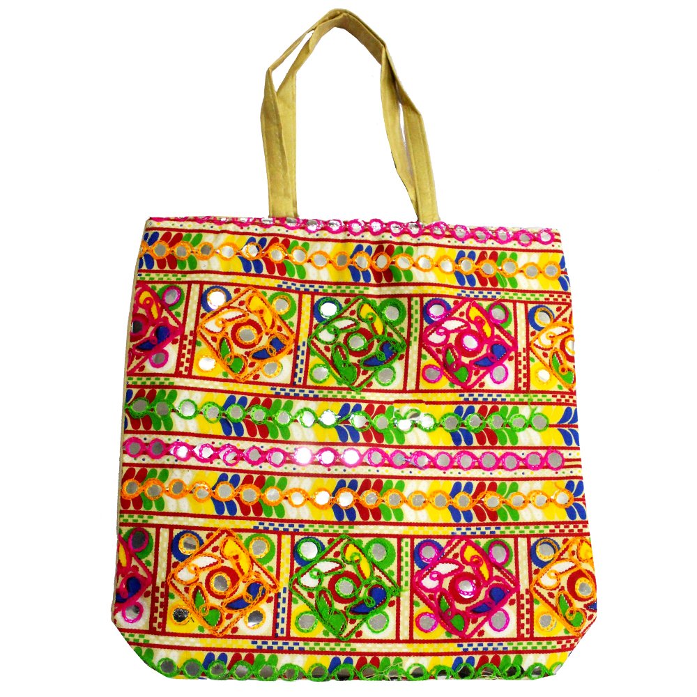Traditional Rajasthani Ethnic Handicraft Jhola Bags - Pachwork Cotton Jhola  Bags Manufacturer from Jaipur