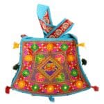 Traditional bucket bag with long handle