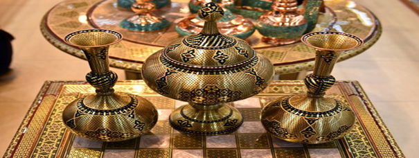 Handicraft items made of metal